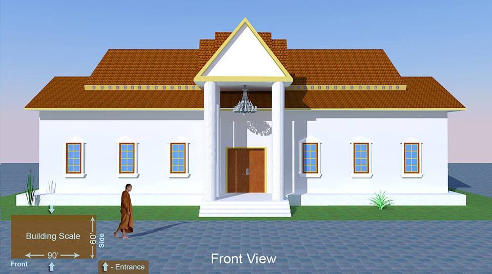 Dhamma Hall Visualization